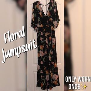 Floral Jumpsuit 🌺